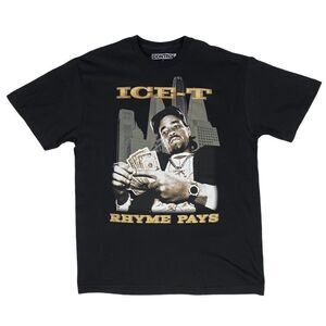 Ice-T Rhyme Pays Rap Tee Reprint 2008